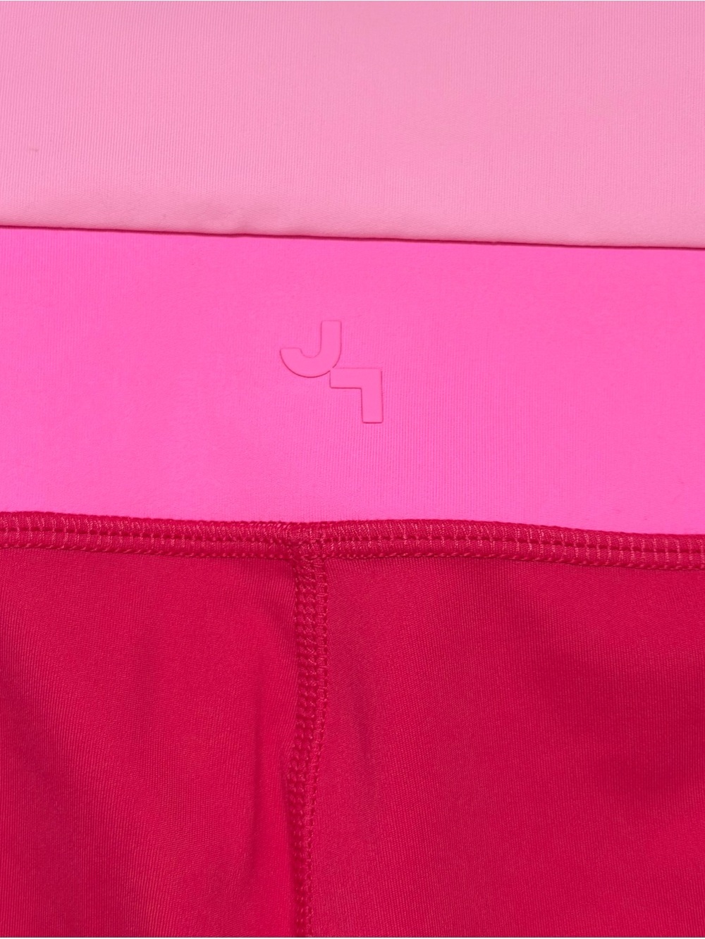 JoyLab Pink Colorblock High Rise Leggings Women’s Large Full Length Activewear - Picture 6 of 9